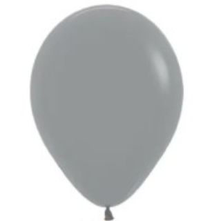 Balon szary nepełniony helem