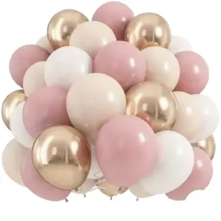 Mix Pastelowych balonów 7 szt