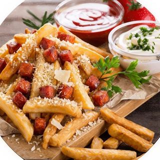 Frytki Chorizo
