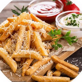 Frytki z Grana Padano