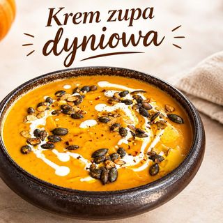Krem zupa dyniowa.