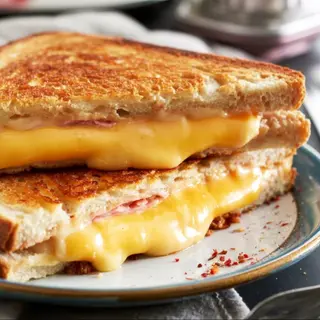 Tost ser szynka