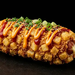 Koreański Corn Dog Potato