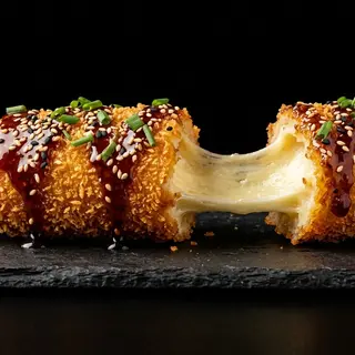 Koreański Corn Dog Teryaki