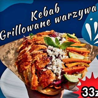 Kebab Grillowane Warzywa (Sycący Döner)