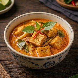 Curry (czerwone) tofu