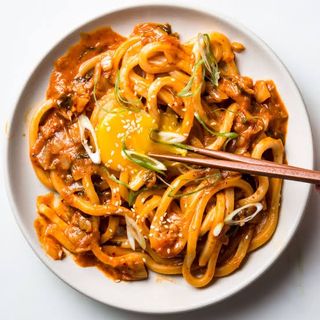 Udon smazony kurczak