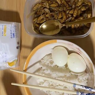 Chrupiạcy kurczak + Ryz