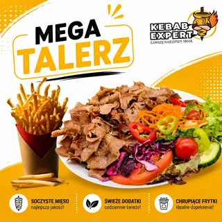 Talerz mega