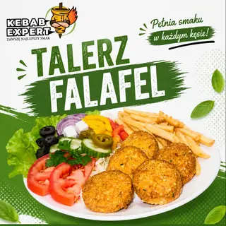 Talerz falafel