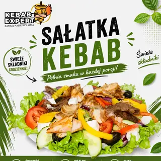 Sałatka kebab