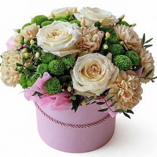 Box w delikatych kolorach