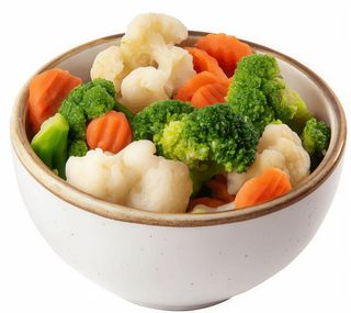 Warzywa gotowane na parze