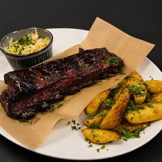 Żeberka w glazurze BBQ