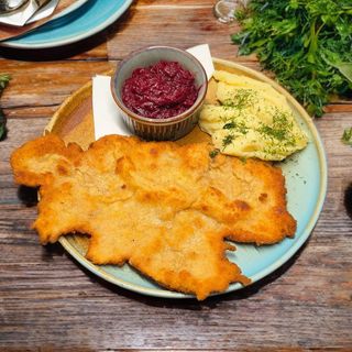 Kotlet schabowy lunch