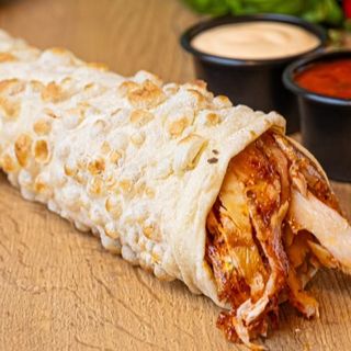 Indian Lawasz z serem kebab