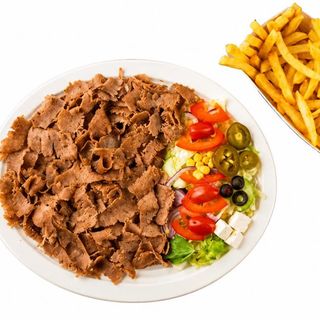 Mega talerz kebab