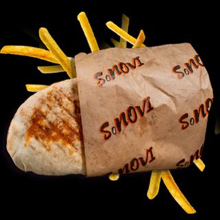 Pita American (z frytkami)