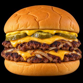 Golden Oklahoma Burger