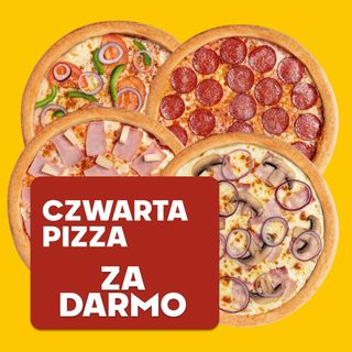 Czwarta Średnia Pizza za Darmo
