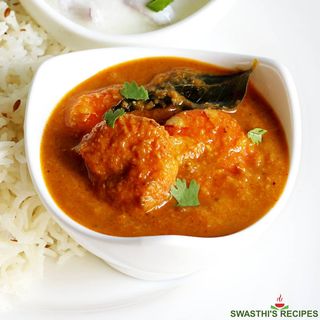 Krewetki Masala