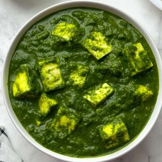 Paneer ze Szpinakiem