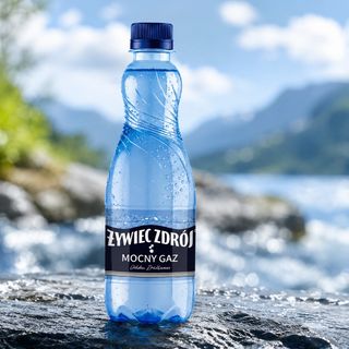 Woda gazowana 0.5 l