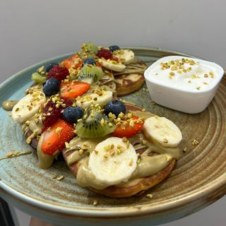 Pancakes pistacja