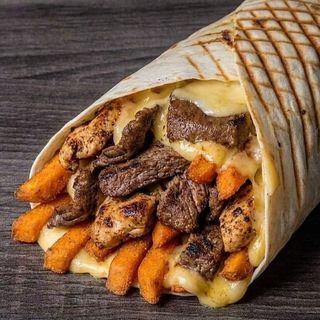 Rollo bacon cheese
