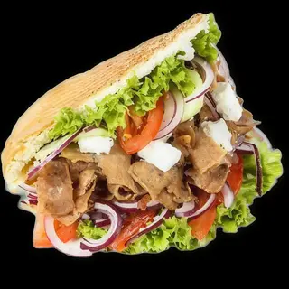 Kebab w bułce duży