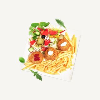 Falafel na talerzu XXL