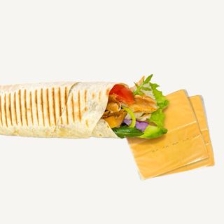 Kebab na cienkim z serem XXL