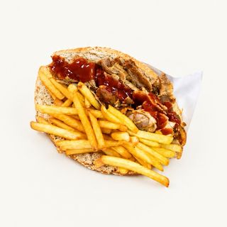 Kebab na grubym Amerykański