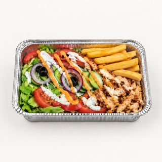 Kapsalon z mięsem