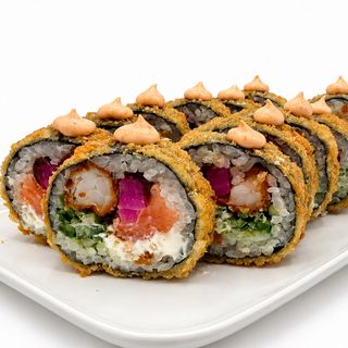 Krewetka i Łosoś tempura