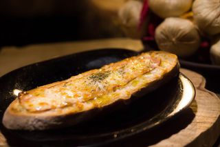 Pão de Alho com Bacon