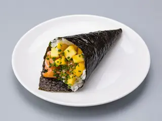 Temaki Salmão e Manga