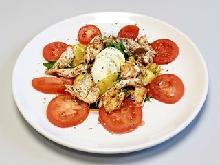 Salada de Salmão Fumado