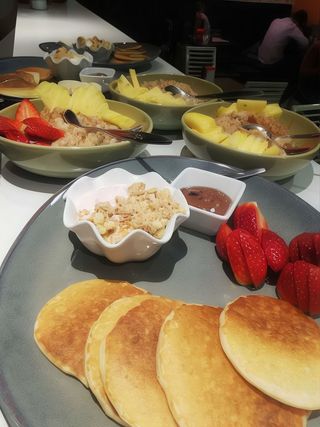 Panquecas com Cobertura de Mel