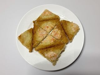 Pão Torrado com Gambas