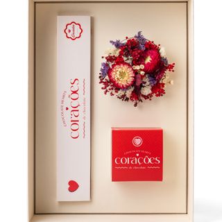 Pack Flores Preservadas - NAMORADOS