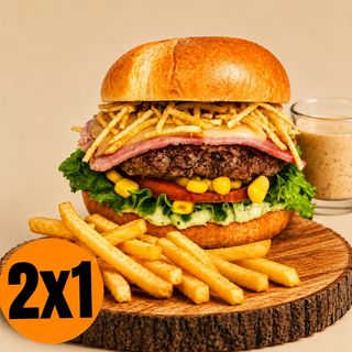 X Salada Especial + Batata Frita