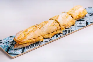 Omelete Simples no Pão