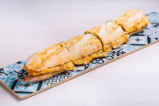 Omelete Simples no Pão