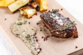 Bife com Pimenta 