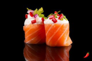 Gunkans Spicy Philadelphia (6 uni)