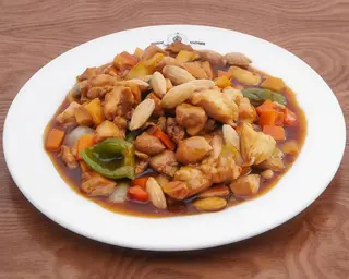 Frango com Amêndoas