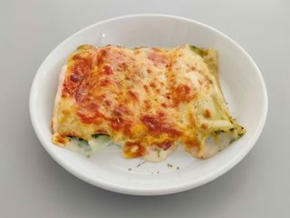 Canelones com Ricota e Espinafres