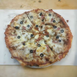 Pizza Carbonara (Média)