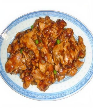 Carne de Vaca com Molho de Ostras